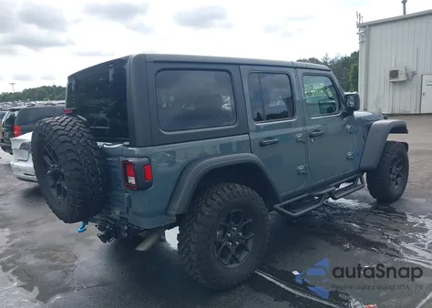 2024 Jeep Wrangler 4Xe z USA, uszkodzony, nr VIN 1C4RJXN6XRW221013